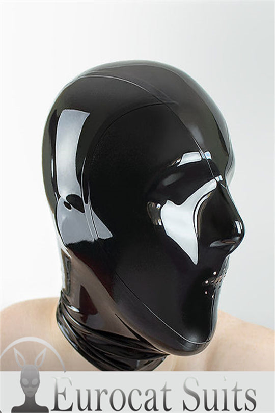 LATEX MASK BREATHPLAY HOOD