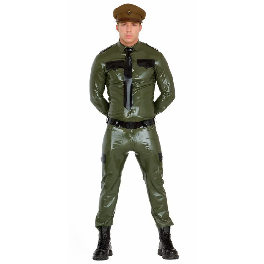 Rubber Army Military Uniform