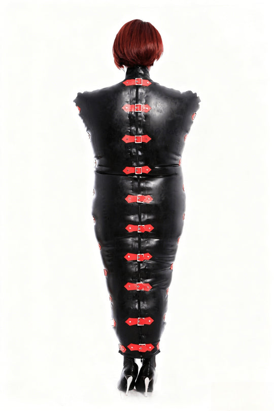 Latex bondage Inflatable body sack bag