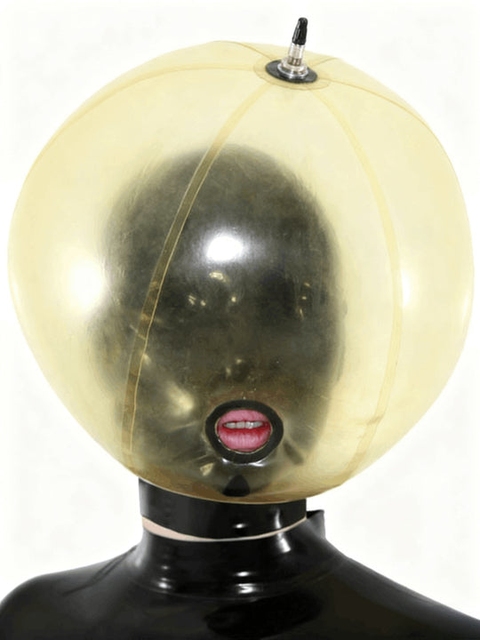 Latex Inflatable Ball Mask
