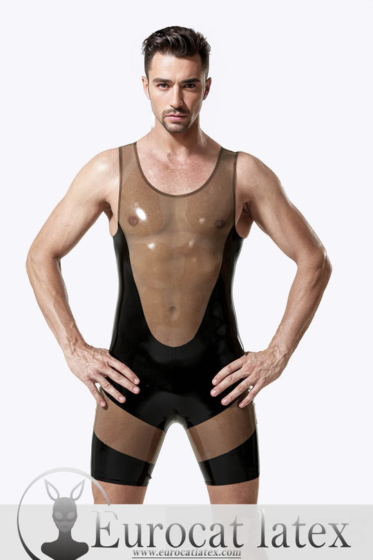 eurocat latex Male Singlet-Style Suit