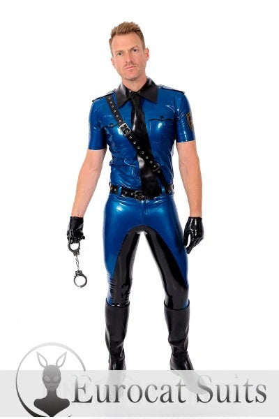 eurocat Latex Herren Standard Polizei Reithose