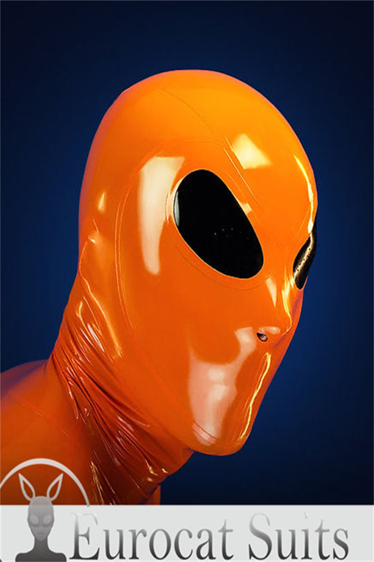 LATEX MASK HIVE HOOD