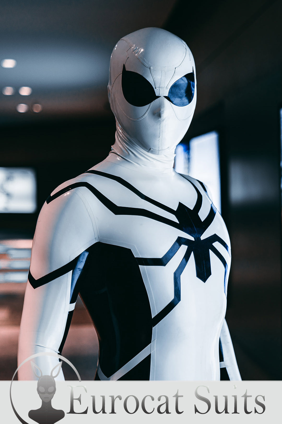 Male 'White Steppe' Spidey Catsuit