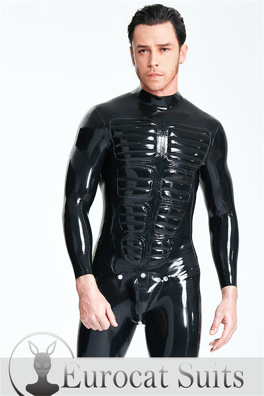 eurocat latex Herren-Catsuit „Muscle Chest“