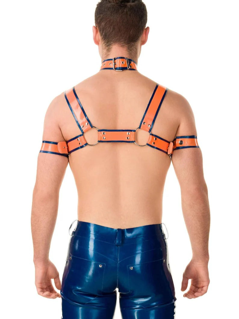 Latex Chest Harness