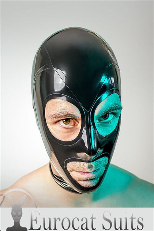 LATEX MASK COLOSSUS HOOD