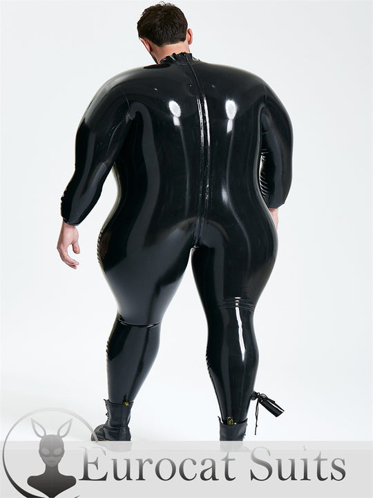 Latex Sexy Inflatable outer and inner color both are Black outer thickness 0.6mm