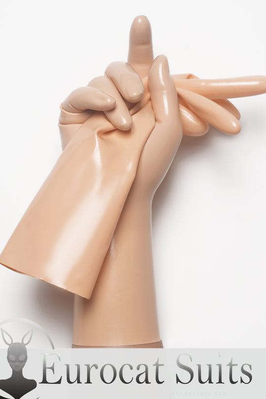 Mannequin Classic Short Molded Latex Gloves