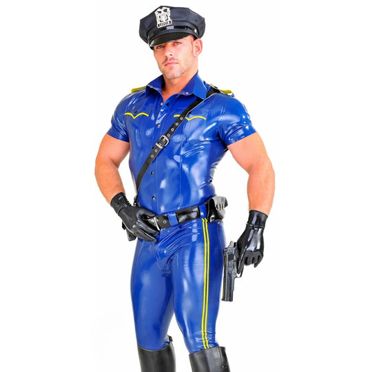 Rubber Cop Uniform