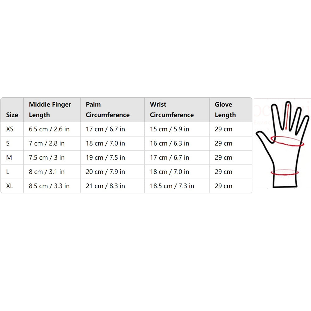 White Classic Short Molded Latex Gloves