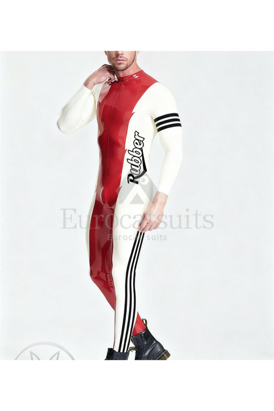 Man Latex  Catsuit 100% rubber