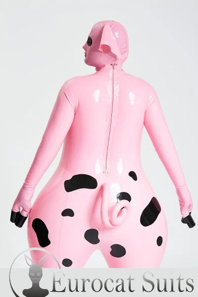 Latex Inflatable Pig Suit