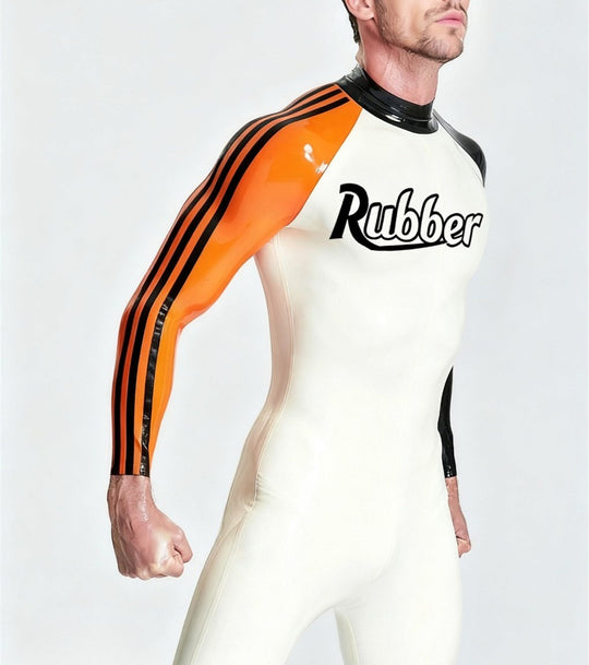 Cosplay Man Latex  Catsuit 100% rubber