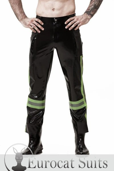 eurocat latex Male 'Emergency' rubber Uniform Pants