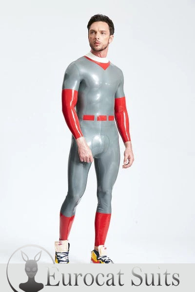 eurocat latex Male 'Catcher' rubber Catsuit