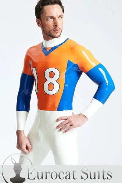eurocat latex Male 'Outfielder' Catsuit