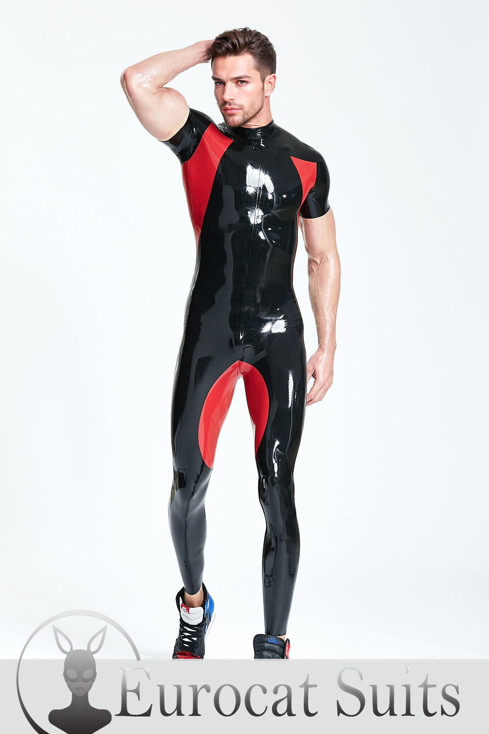 Male Short-sleeved 'Sporty' Catsuit