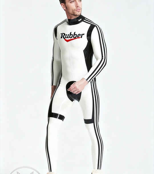 Latex Man  Fashion  Catsuit 100% rubber