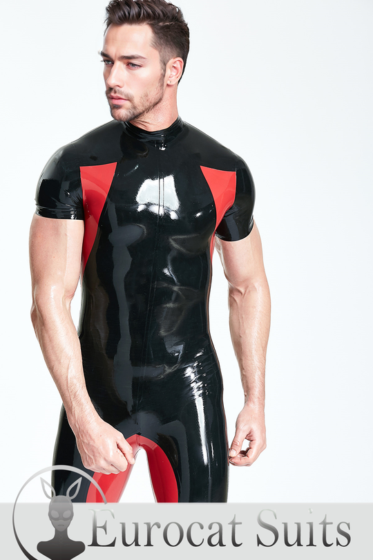 Male Short-sleeved 'Sporty' Catsuit