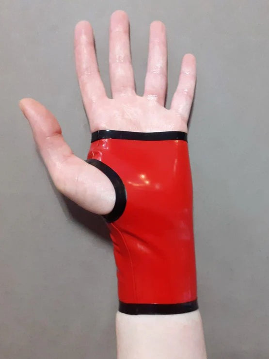 latex gauntlets rubber