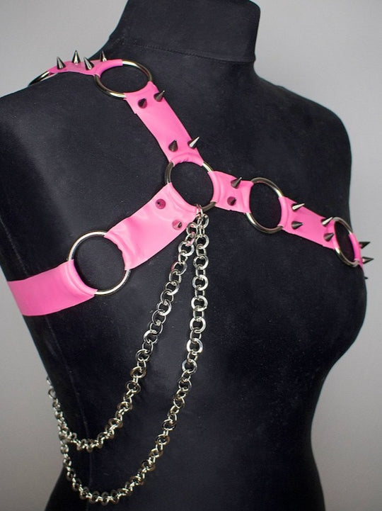 Latex Harness Custom Made to fit rubber