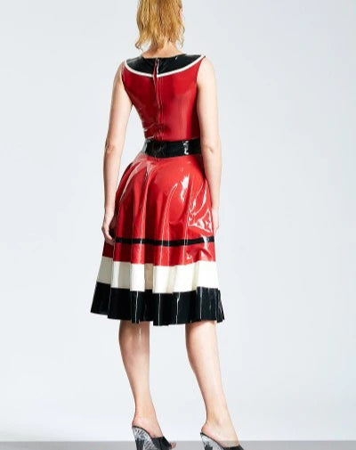 Kleid mit ausgestelltem Rock „Horizontally Yours“