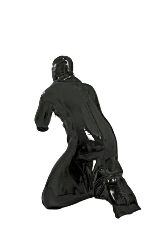 Latex Rubber Gummi Sleep sack body dog bag mask puppy bondage