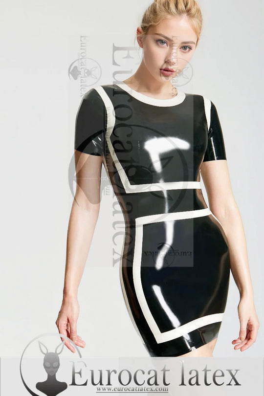 latex 'Alice' Micro Party Dress