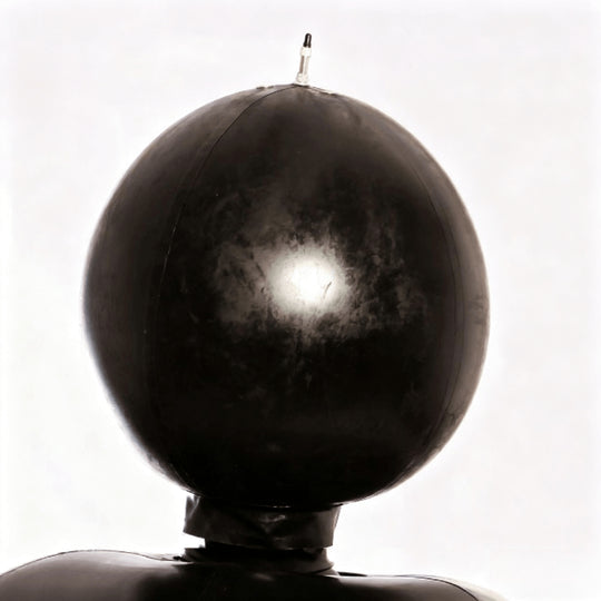 Rubber Inflatable Ball Mask Hood