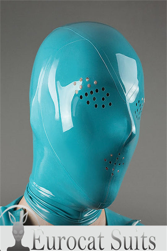 LATEX MASK PARASITE HOOD