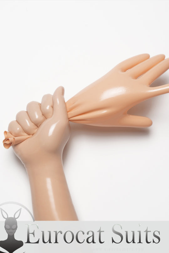 Mannequin Classic Short Molded Latex Gloves