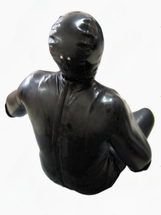 Latex Rubber Gummi dog Sleep sack bodybag mask
