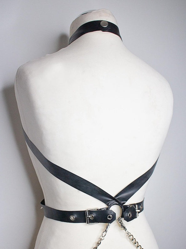Latex Harness Adjustable Custom Made to fit