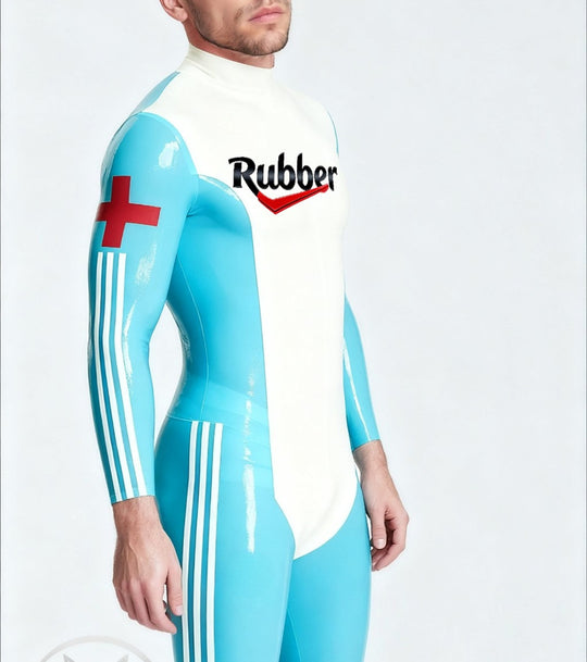 Cosplay Man Catsuit 100% rubber