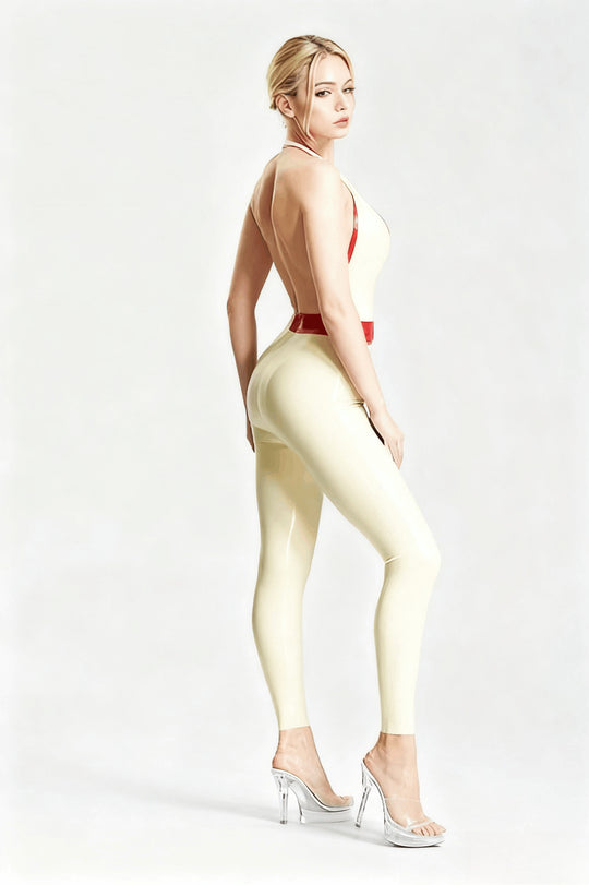 Deep V Sexy Pencil Pantsuit