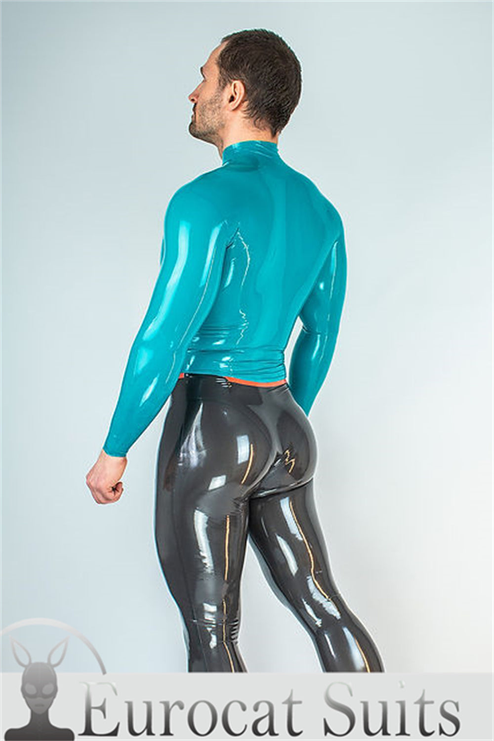 LATEX MALE HANDMADE TWO TONED