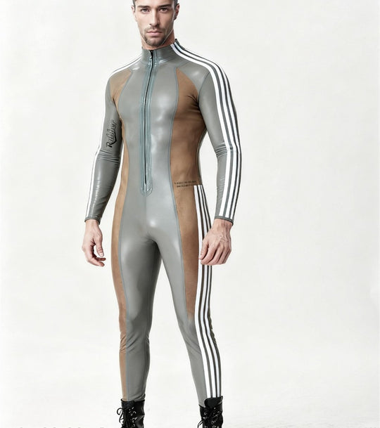 Herren Latex Catsuit 100% Gummi 