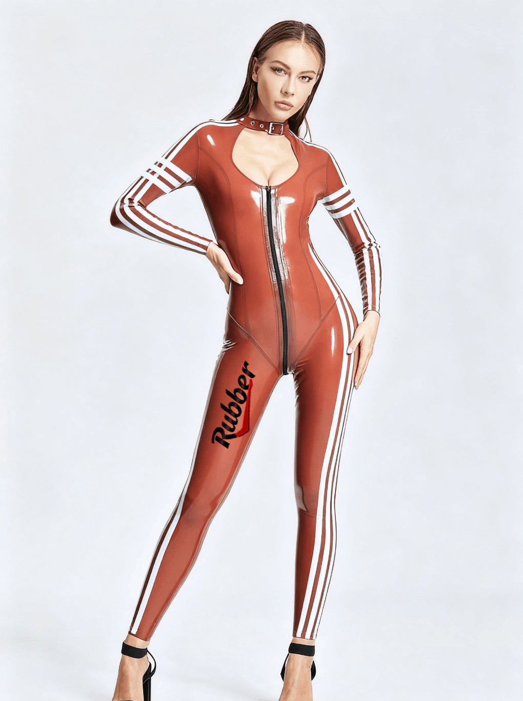Latex Catsuit 100% rubber womens Suit