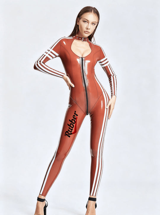 Latex Catsuit 100% rubber womens Suit