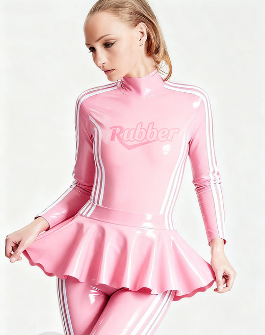 Latex  Catsuit 100% rubber womens