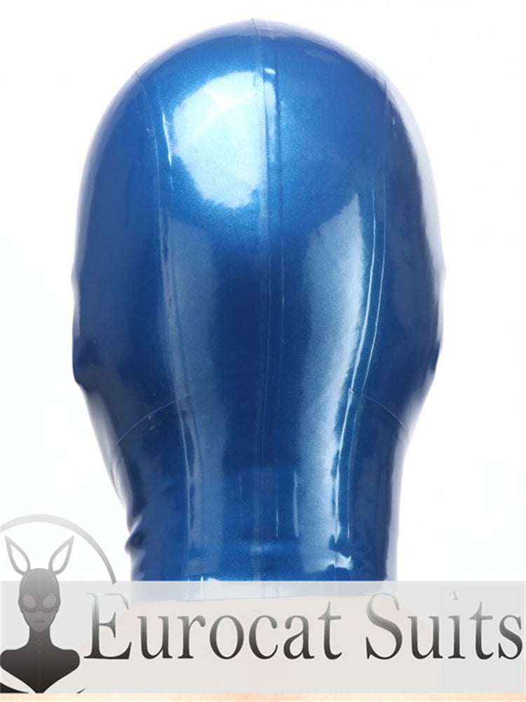 eurocat Male Latex Hood Rubber Fetish Wear Cosplay catsuits LATEX MASK BASIC MAD