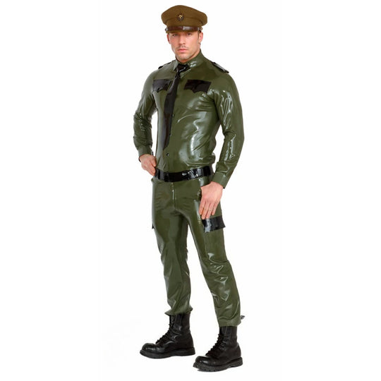 Rubber Army Military Uniform