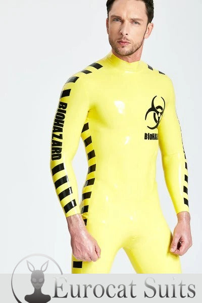 Männlicher „Biohazard“-Catsuit