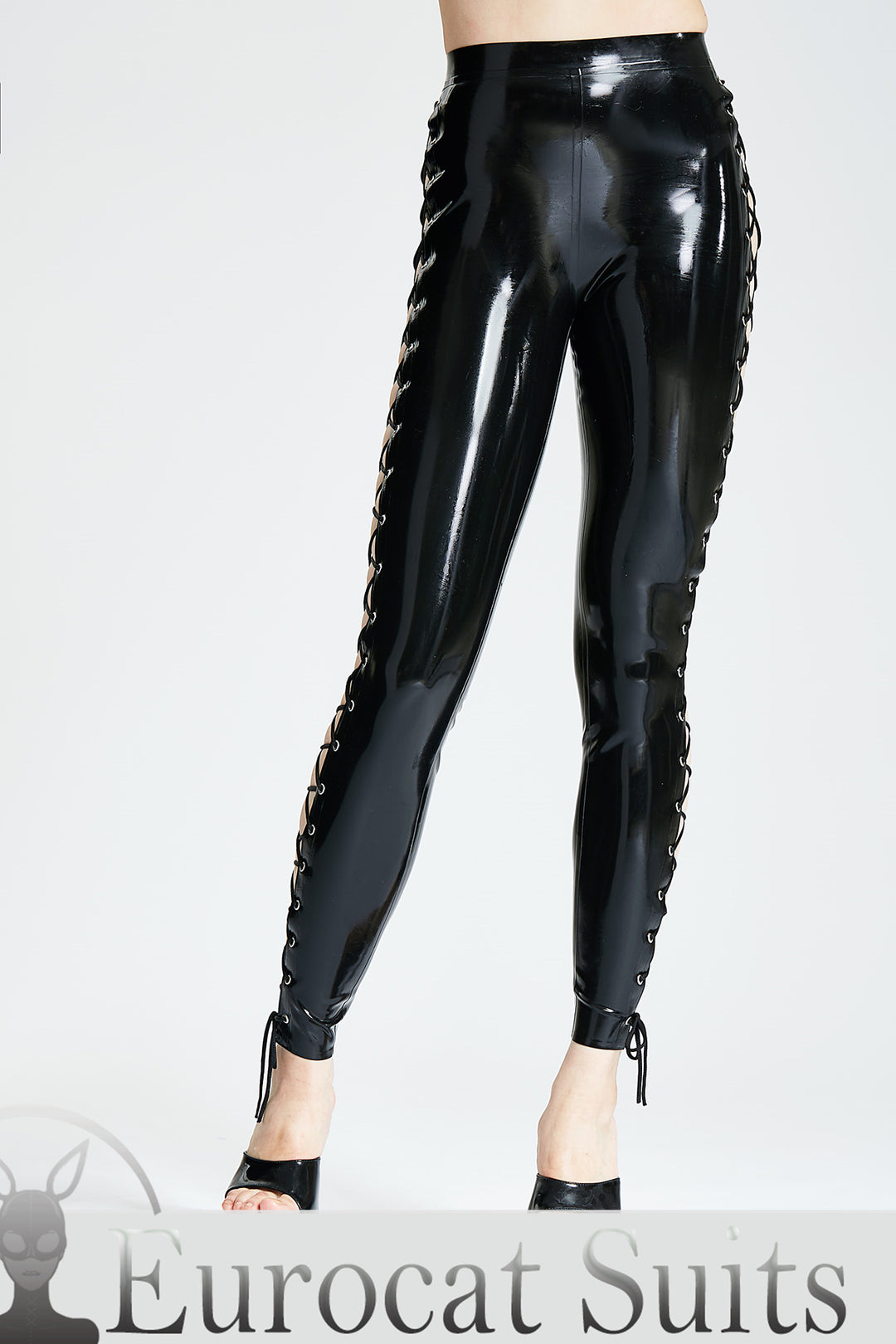 eurocat latex female Side-Laced Leggings