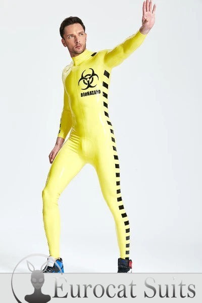 Männlicher „Biohazard“-Catsuit