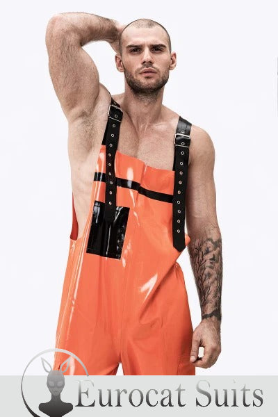 eurocat latex Male Firefighter Off-Duty Dungarees