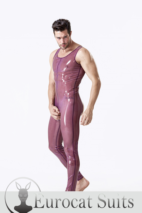 Male Open Bum Singlet Suit