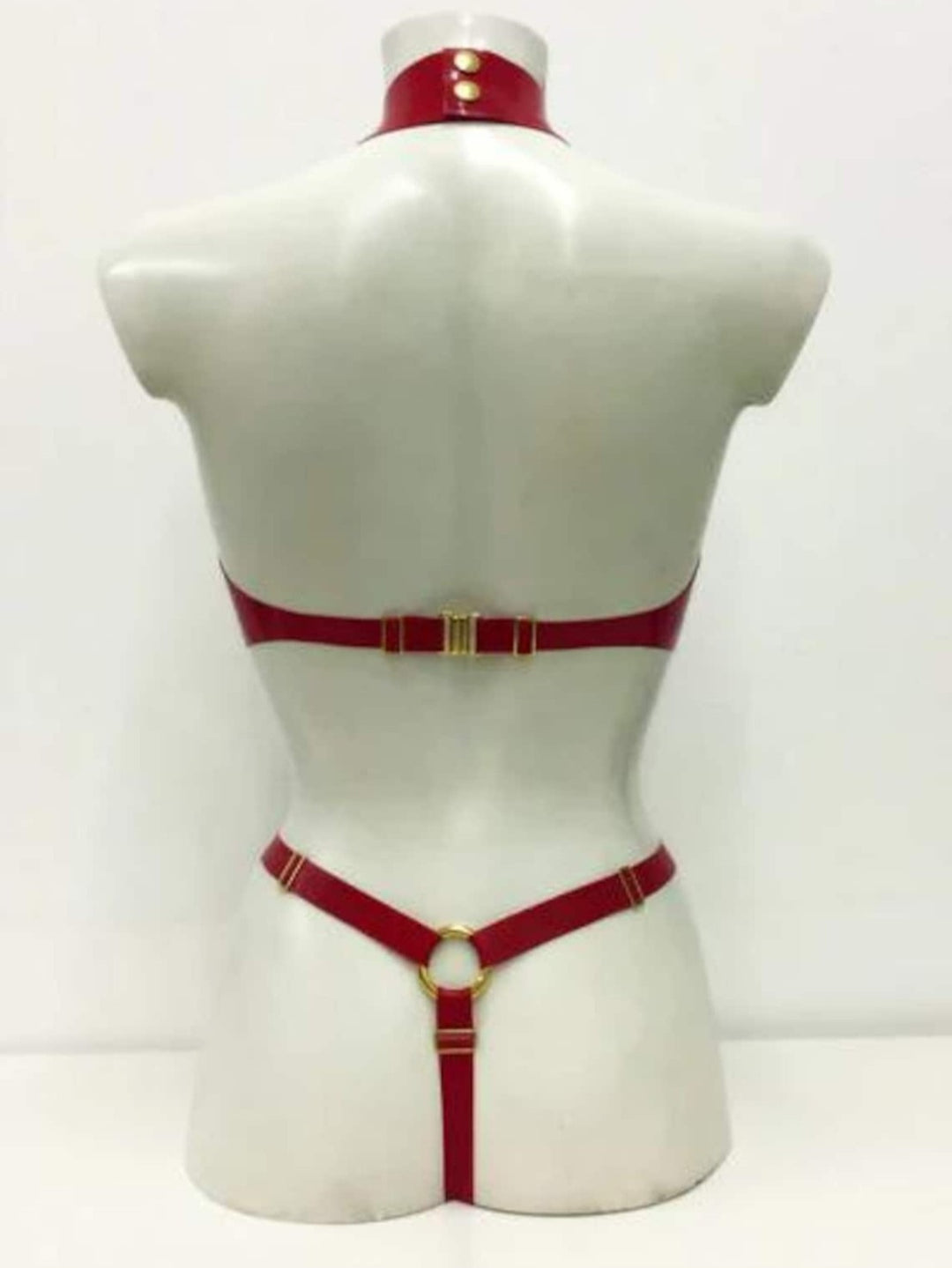 Lady Latex O Ring Nipple Pasties