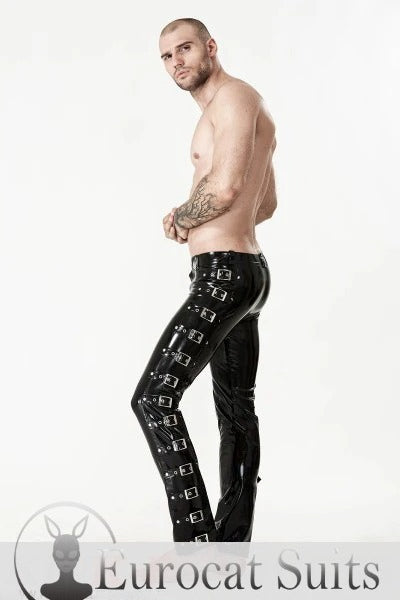 eurocat latex Jeans
